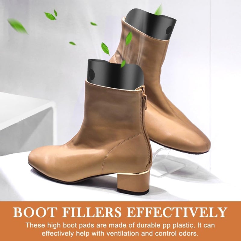 Yonderfume 5 Pairs Boot Shapers Form Inserts Keeper Tall Boots Support Holders, Breathable Boots Support for Men or Women - Image 4
